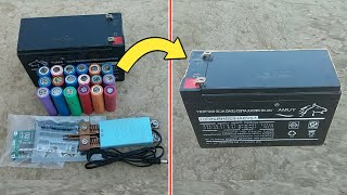 How To Convert 12v 8Ah Lead Acid Battery Into 12v 14Ah Lithium Ion Battery Pack