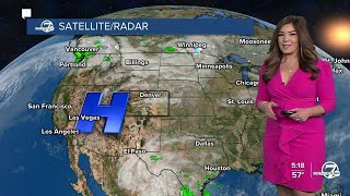 Mild Tuesday in Denver metro, increasing afternoon clouds
