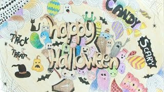 Halloween Inspired Drawing! | Simplee DIY