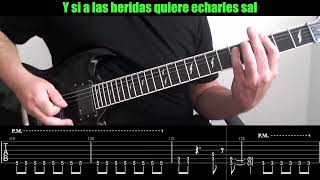 Marea - Que se joda el viento [TAB Guitarra Rítmica + Letra]