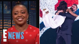 Quinta Brunson Dishes on Being PICKED UP By Jason Kelce | E! News