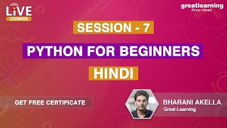 Python for Beginners in Hindi | Python Projects for beginners | Great Learning