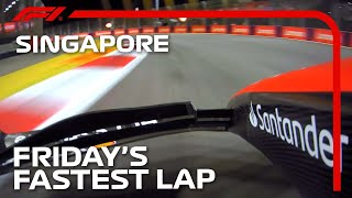 Friday's Fastest Lap with Carlos Sainz! | 2023 Singapore Grand Prix