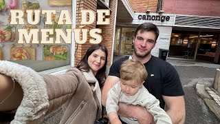 Probamos el RESTAURANTE CANONGE | RUTA de MENÚS🍽️