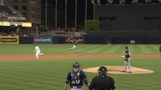 MIL@SD: Segura leaps to snag liner, then turns two