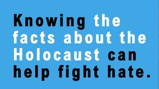 Learn the facts about the Holocaust at AboutHolocaust.org