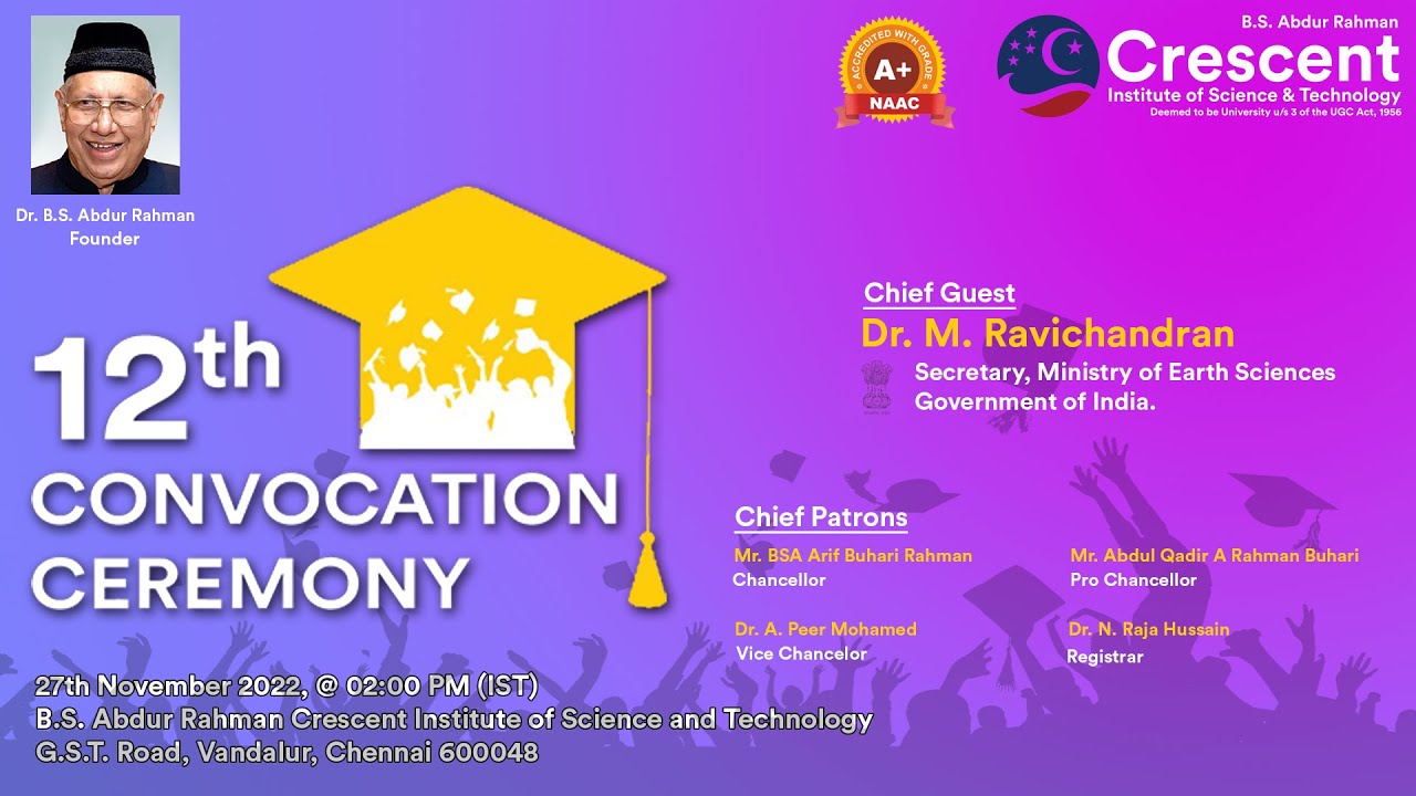 12th Convocation Ceremony Youtube