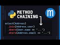Method Chaining Classes in Python