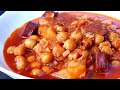 Garbanzos con CHORIZO | Receta de GUISO ✅