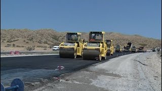 Xaldan - Sheki yolunda yenidenqurma ishleri aparilir