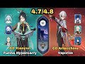 C0 Xianyun Furina Hypercarry & C0 Arlecchino Vaporize | Spiral Abyss 4.7/4.8 | Genshin Impact