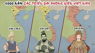 Tóm tắt: 4000 năm các triều đại phong kiến Việt Nam (chi tiết & đầy đủ) | Tóm Tắt Lịch Sử