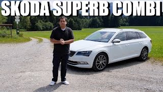 Skoda Superb Combi (estate) (ENG) - First Drive and Review