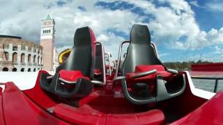 Spain: Red Force Ride at Ferrari Land, PortAventura in 360! - BBC Travel Show