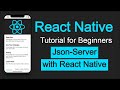 React Native tutorial  #51 Fetch data from JSON server API