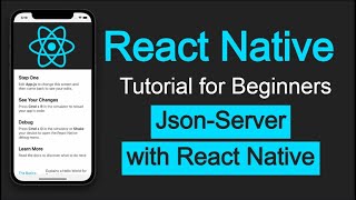 React Native tutorial #51 Fetch data from JSON server API