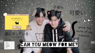 ❣︎ GeminiFourth ❣︎ Will you be my ‘kitten’? ♡︎ Chấp niệm ‘meow hoá’ Fourth của Gemini 🐶🐱