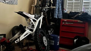 Upgrading and riding surron light bee x “prickly moto brake installation”