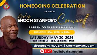 Homegoing Celebration for the late Bishop Enoch Stanford Cornwall
