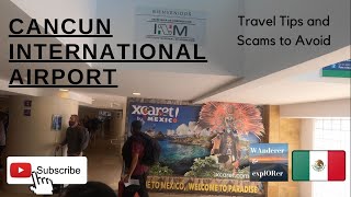 Cancun International Airport ✈️  | 4K 🚶🏽‍♂️Walking Tour | Travel Tips and Requirements