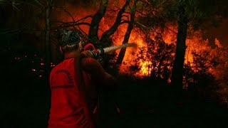 Μέχρι την Κρήτη ο καπνός από την πυρκαγιά στη Σμύρνη