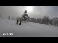 安比高原スキー場2021 1 29遊中blog appi ski resort 安比滑雪場　camera go pro8