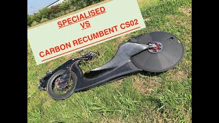 SPECIALISED  VS   CARBON RECUMBENT CS02　　スペシャライズド　VS   カーボン　リカンベントバイク