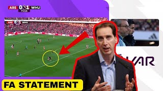 FA MAKES FINAL DECISION ON MYLES LEWIS-SKELLY’S RED CARD AFTER ARSENAL'S SHOCK DEFEAT TO WEST HAM!