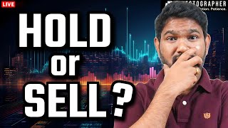 🔴Hold or sell ? | Live Trading Nifty | Crypto Bitcoin | Investographer