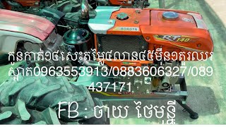 កូនកាត់១ទឹកស្អាតBukota RT 140 Plus តម្លៃ៤លាន៤៥ម៉ឺន១តួរឈរ 0963553913/0883606327/089437171