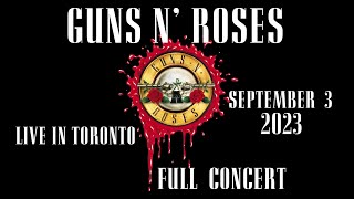 Guns N' Roses -Toronto - September 3  2023 - Full Concert [Multicam]