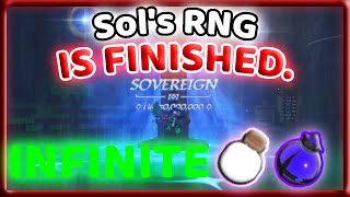 THIS GLITCH MAY HAVE CAUSED THE DOWNFALL OF SOL'S RNG PERMANENTLY.. (Infinite Potions)