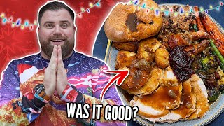 WE REVIEW JESS'S CHRISTMAS DINNER | FOOD REVIEW CLUB | CHRISTMAS FOOD