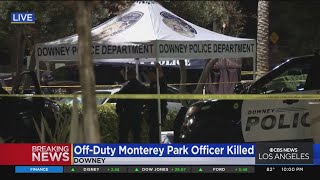 Off-duty Monterey Park officer killed in Downey