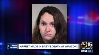 Arrest made in baby's death at Amazon facility