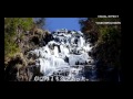 英彦山の幻の滝（四王寺滝）の氷瀑をドローン等で撮影した4k動画です。