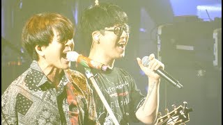 [4K] 180902 YB + 국카스텐 - 마무리멘트 나는나비 몽타주 콘서트 (하현우 Focused)