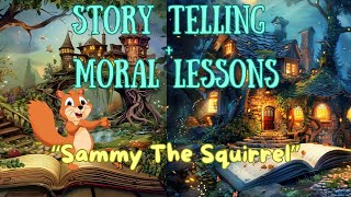 "Sammy The Squirrel" Storytelling with Moral Lesson for Kids and Toddlers | Best Bed story for Kids