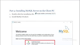 Java MySQL Deployment pt 4 Installing MySQL Server on the Client PC