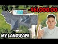 CRAZY Landscape & HUGE Concrete Driveway! (DREAM HOME BUILD!)