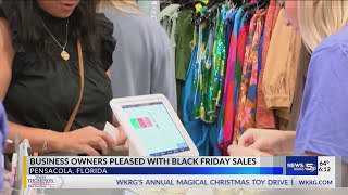 Pensacola business owners encouraging people to shop small this Black Friday