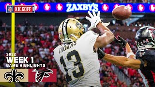 New Orleans Saints vs. Atlanta Falcons | Week 1 2022 Game Highlights