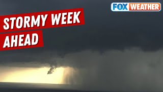 Severe Storm Threat Continues Into Midweek | Tornadoes, Flooding Possible