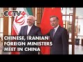 Chinese, Iranian Foreign Ministers Meet on Relations, Issues of Common Concern