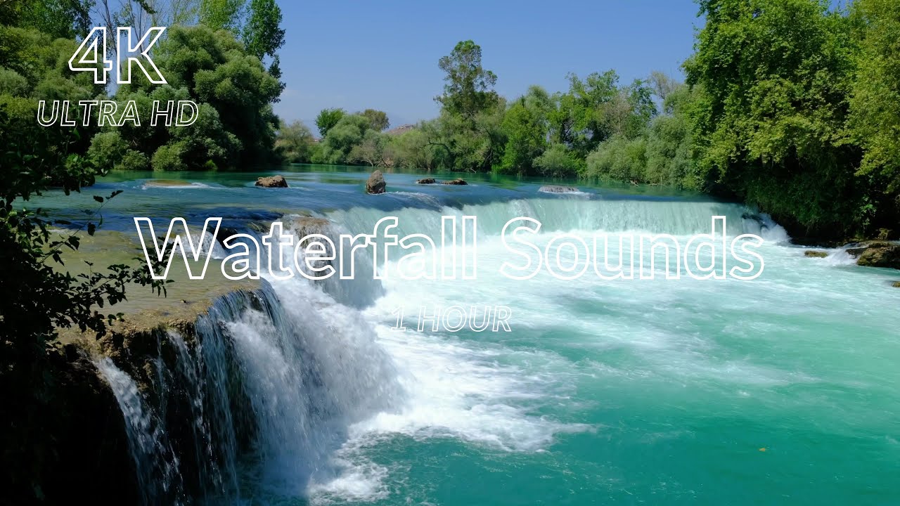 Waterfall Sounds 1 Hour 4k Youtube