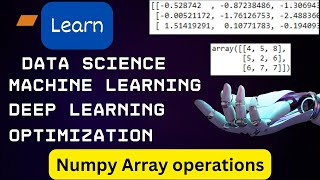 Numpy Arrays Operations | Essential Guide to Scientific Computing with Python