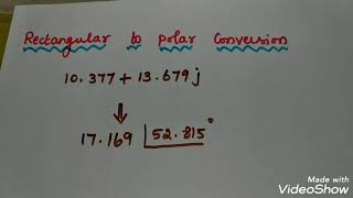 Rectangular to Polar and Polar to rectangular Conversion using Calculator | Tamil