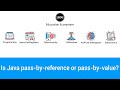 Java Programming Concepts: Understanding Pass by Value vs Pass by Reference