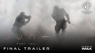 DUNE: PART TWO - Final Trailer | Timothée Chalamet, Zendaya Movie | Experience It In IMAX ®