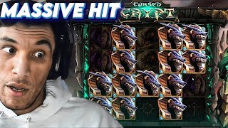 TRAINWRECKS HITS MASSIVE HIT ON CURSED CRYPT WHILE STILL TRING TO MAX WIN DRAGON HOPPER!